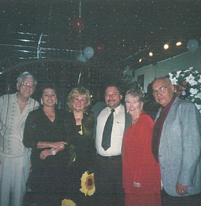 Ed, Gram, Mom, Dad, Grace, and Grandpa.