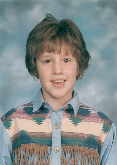 Cheryl's 3rd grade picture.